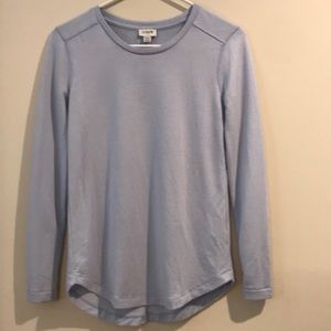 J.Crew Light Blue Long Sleeve Top